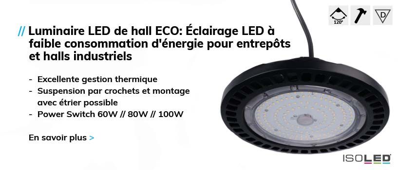 Des rubans LED flexibles sont int&eacute;gr&eacute;s dans des d&eacute;coupes courbes en bois et diffusent une lumi&egrave;re blanc chaud. En bas &agrave; droite, des profil&eacute;s LED blancs et gris sont pr&eacute;sent&eacute;s.
