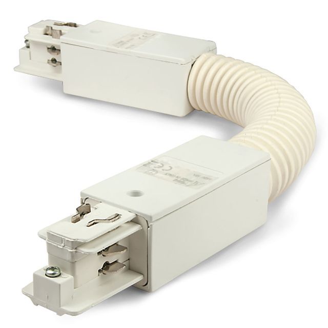 3-PH Classic flex connector, white L: 300mm