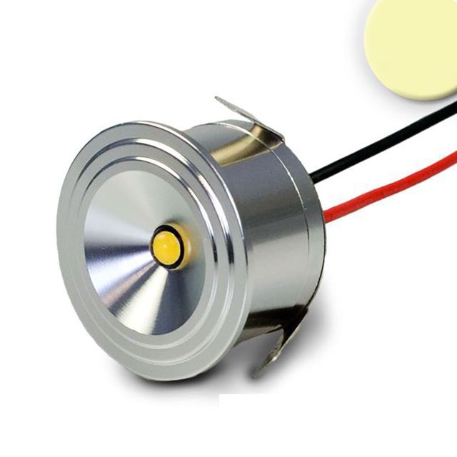 LED Spot MiniAMP 12V oder 700mA, 3W, 100°, warmweiß