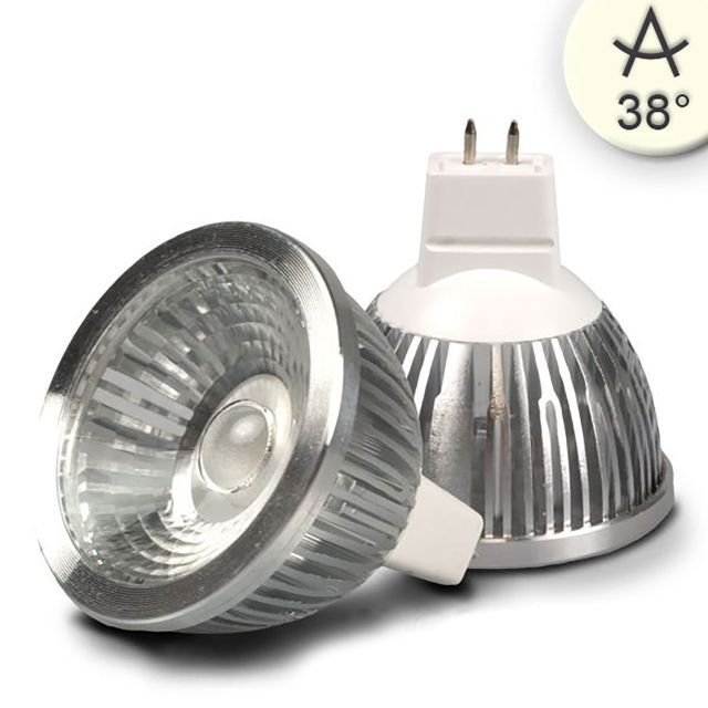 MR16 LED spotlight 5.5W COB, 38°, cold white, dimmable