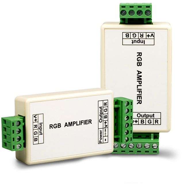 Mini RGB (PWM) Verstärker, 3 Kanal, 12-24V DC, 3x4A
