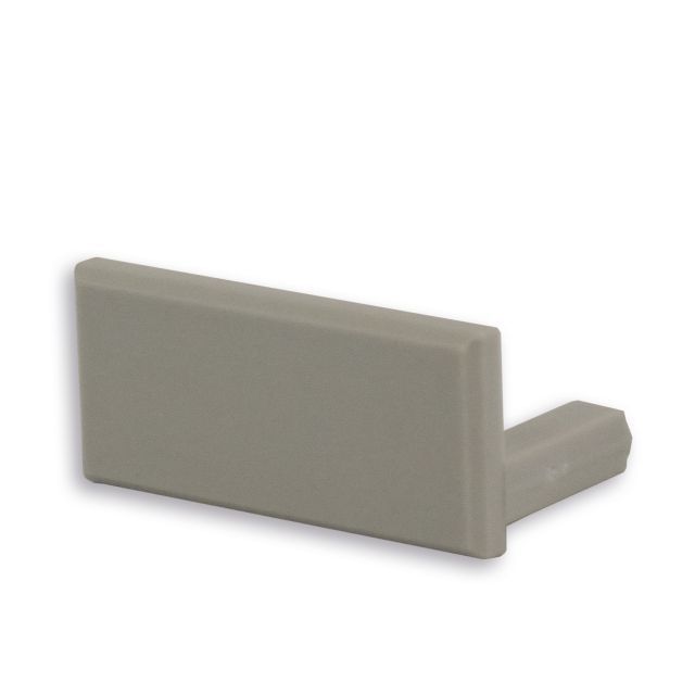 End cap for profile GROUND-IN10 grey