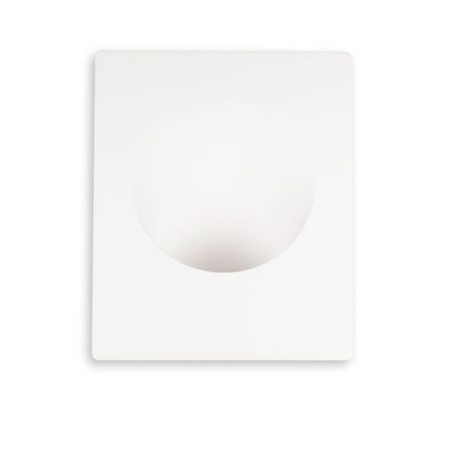 plaster wall recessed light GU10, large opening round