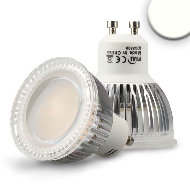 GU10 LED Strahler 6W Glas diffuse, 120°, neutralweiß
