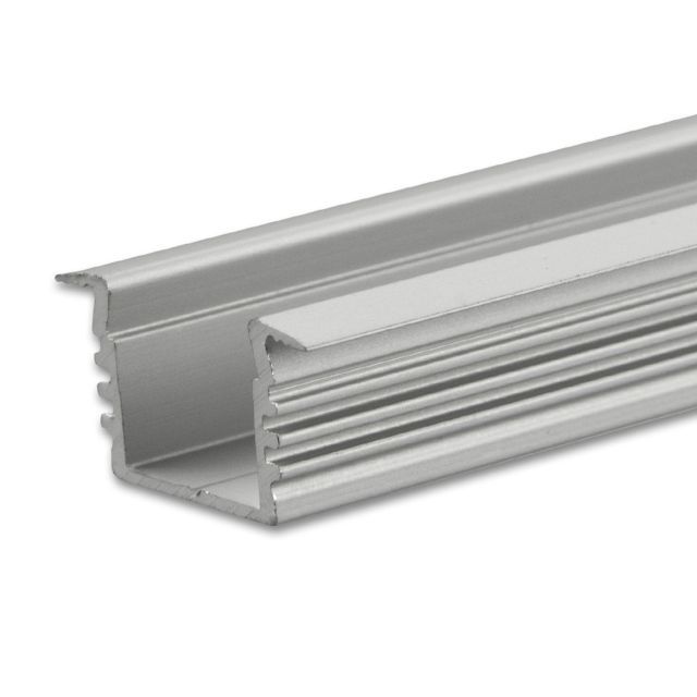 Profilo d'installazione LED DIVE12 in alluminio anodizzato, 200cm