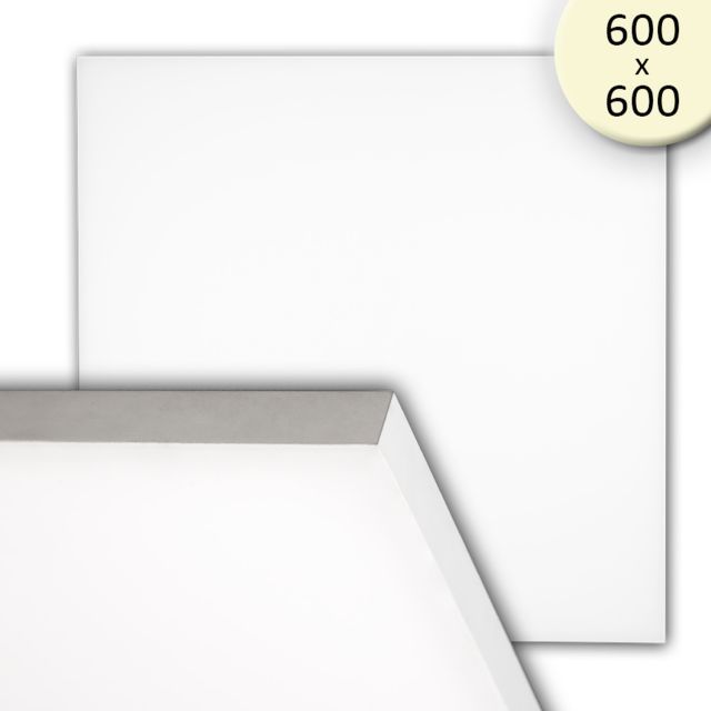 LED Panel frameless, 600 diffus, 50W, warmweiß, dimmbar