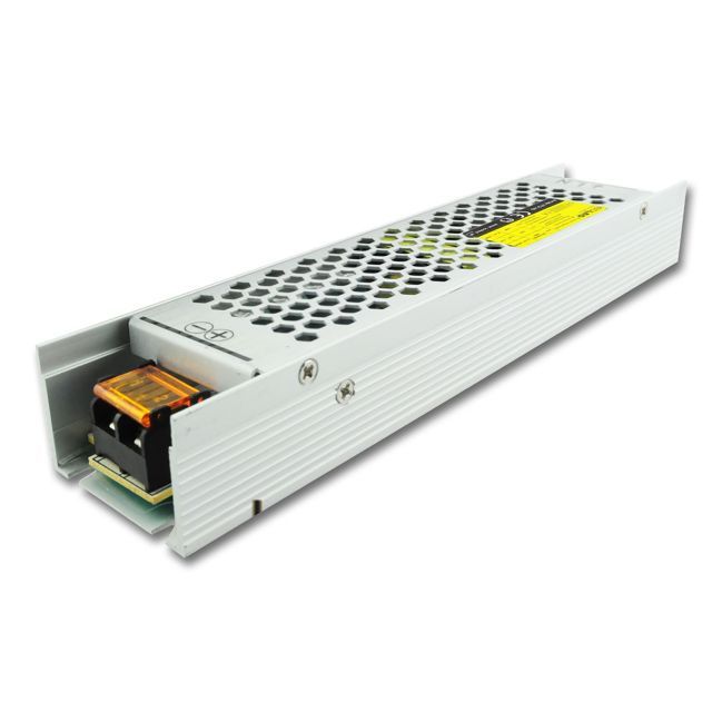 Trasformatore LED 24V/DC, 0-100W, grid slim