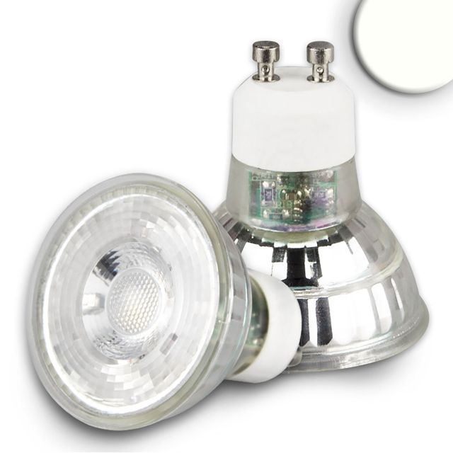 GU10 LED Strahler 5W, 45°, prismatisch, neutralweiß, CRI90