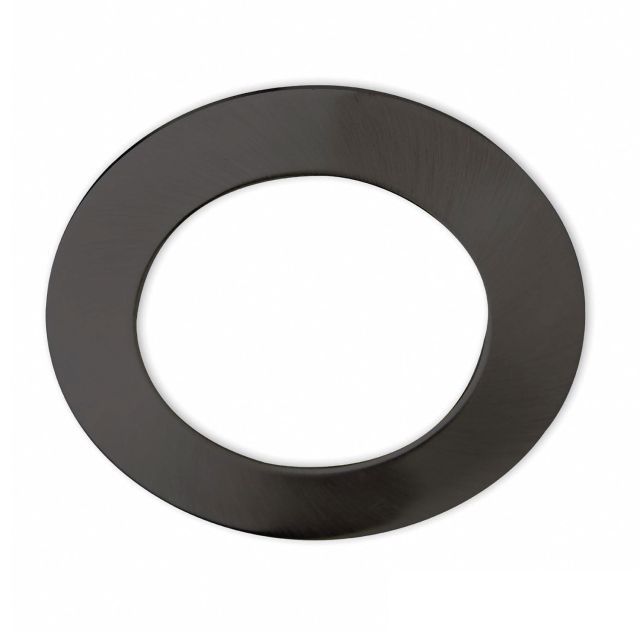 Cover Aluminium rund schwarz für Einbaustrahler Sys-90