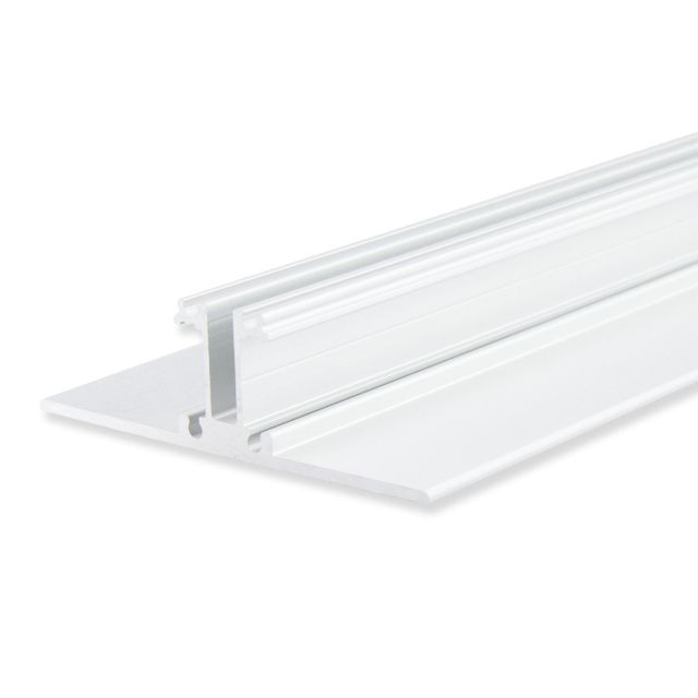 Profilé de luminaire LED 2SIDE aluminium époxy blanc, 200cm