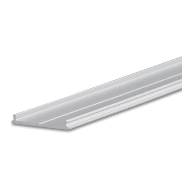 LED Aufbauprofil SURF15 FLEX Aluminium eloxiert, 200cm