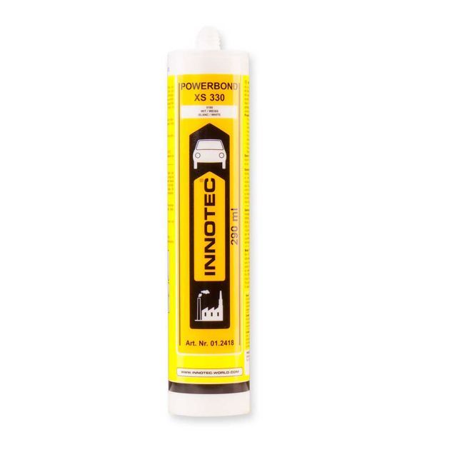 Powerbond mounting adhesive with high initial adhesion, white, 290 ml cartridge