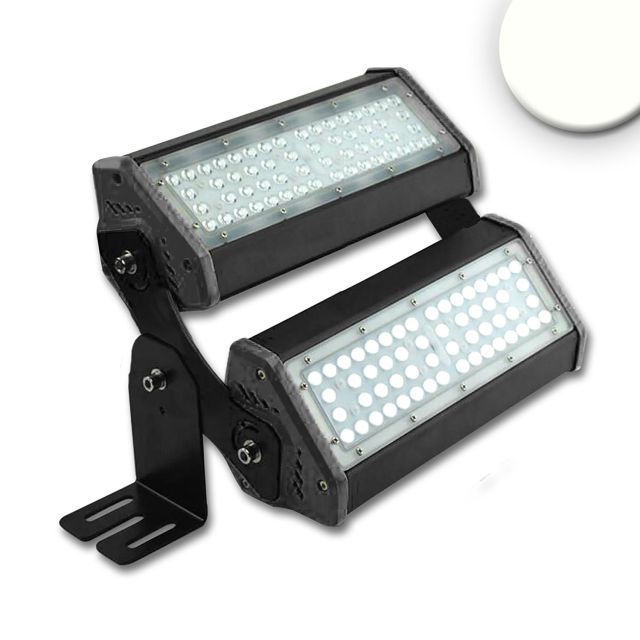 LED floodlight/highbay luminaire LN 2x 50W, 30x70°, IK10, IP65, 1-10V dimmable, neutral white