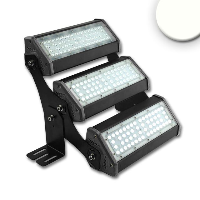 LED floodlight/highbay luminaire LN 3x 50W, 30x70°, IK10, IP65, 1-10V dimmable, neutral white