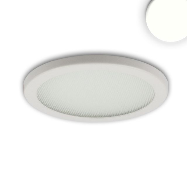 LED Downlight Flex 8W, prismatisch, 120°, Lochausschnitt 50-100mm, neutralweiß