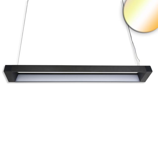 Luminaire suspendu LED Frame 40W, noir, ColorSwitch 3000|4000|5700K