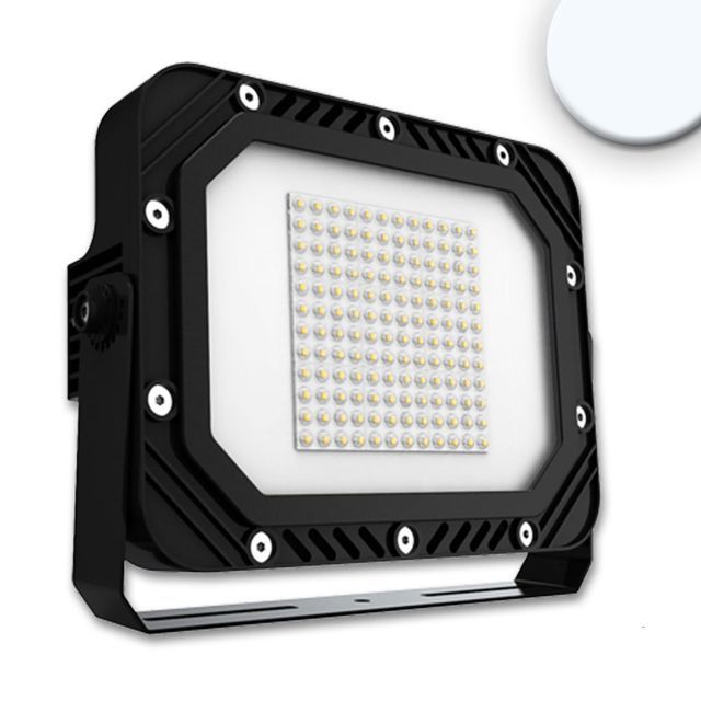 Proiettore LED SMD 150W, 75°x135°, luce bianca fredda, IP66, dimm. 1-10V