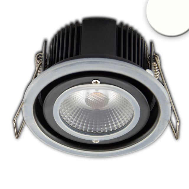 LED Einbaustrahler Sys-68, 10W, IP65, neutralweiß, Push oder Dali-dimmbar (exkl. Cover)