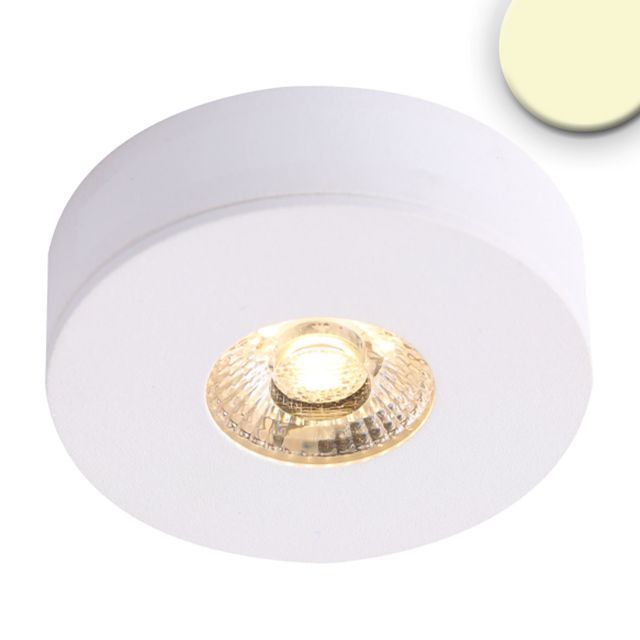 LED Ein- und Unterbauleuchte MiniAMP weiß, 3W, 24V DC, warmweiß, dimmbar