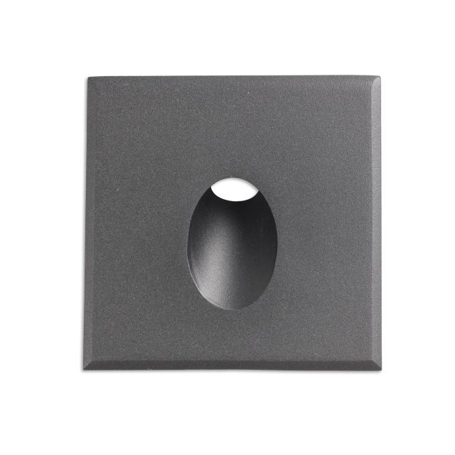 Cover aluminum angular 1 anthracite for Sys-Wall68