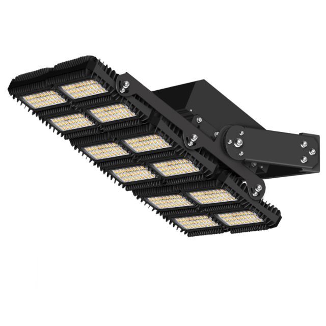 LED floodlight 1.350W, 130x40° asymmetric, variable, DALI dimmable, warm white, IP66