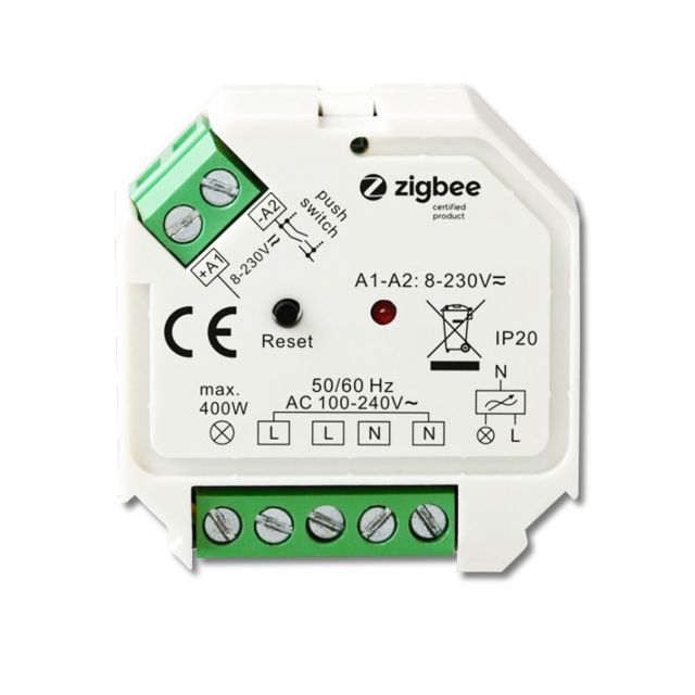 ZigBee 3.0/Push Universal Triac-Dimmer 230V, 200VA