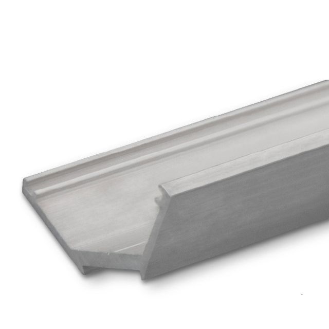 Profilé d'angle LED CORNER10 SLIM aluminium anodisé, 300cm