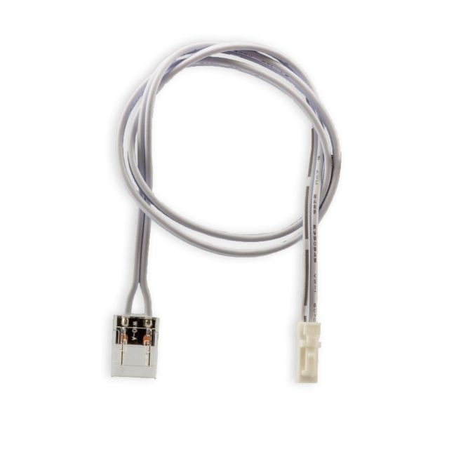 MiniAMP male-Stecker zu Kontakt-Kabelanschluss (max 3A) K2-210 für 2pol IP20 Stripes mit Breite 10mm
