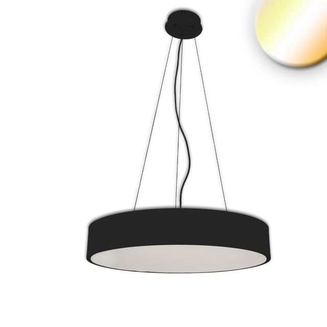 LED pendant lamp, DN1000, black, 160W, ColorSwitch 3000|3500|4000K, dimmable