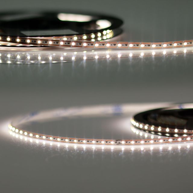 LED MiniAMP Flexband, 12V, 7W, IP20, 4000K, Kabel beids. + maleAMP, 120 LED/m