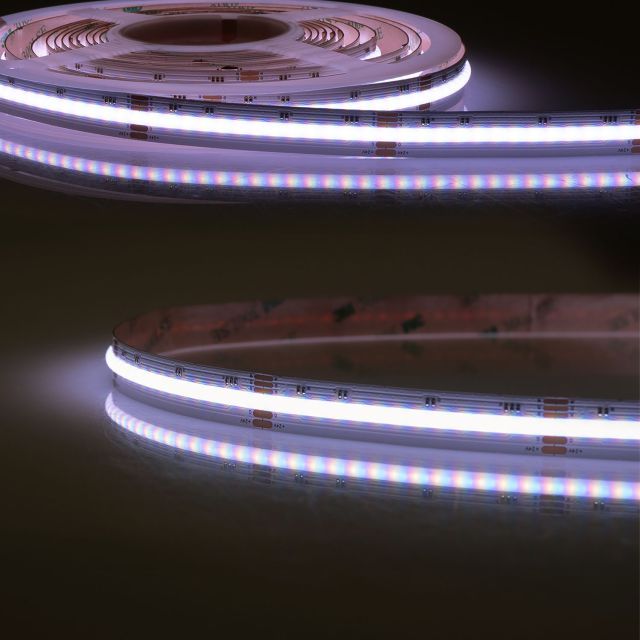 LED AQUA COB RGB Linear Flexband, 24V DC, 14,4W, IP68, 5m Rolle, 840 LED/m