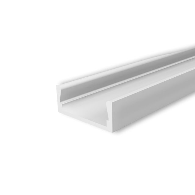 LED mounting profile MINI-AB V2, white RAL9010 L: 200cm