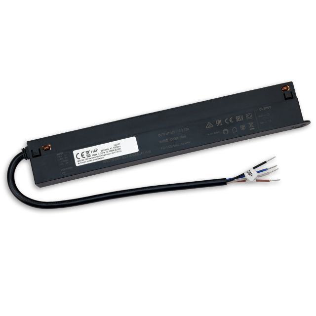 Track48 Trasformatore Inline nero, 150W, 48V DC