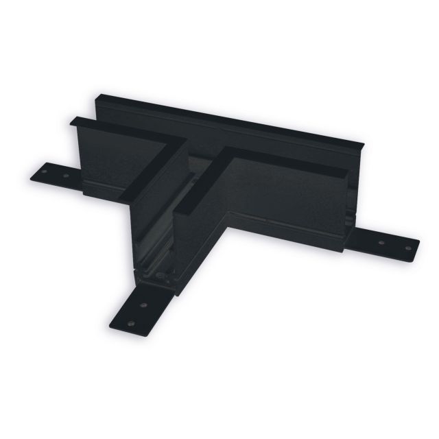 Track48 T-Schiene horizontal für Einbauschiene, schwarz, nicht stromführend