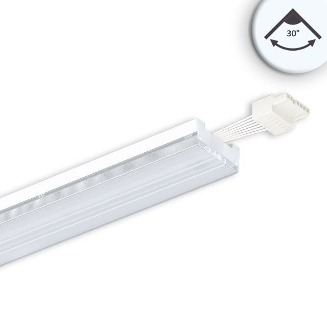Luminaire linéaire LED FastFix R PRO module 1472mm, 30-75W, 5000K, 30°, 180lm/W, DALI dimmable