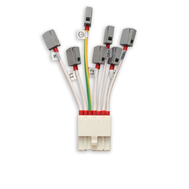 Luminaire linéaire LED FastFix R PRO module adaptateur d'alimentation 7 pôles, 16A femelle