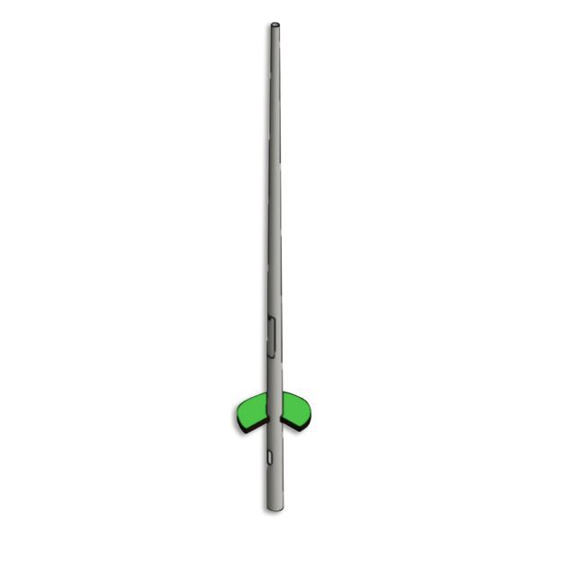 Light pole 10m, spigot size 108mm