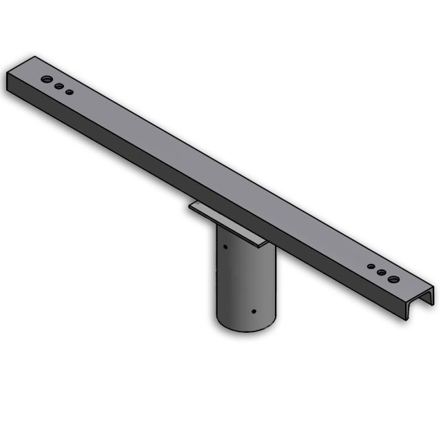 Crossbar with spigot size 89/108mm for 2 floodlights
