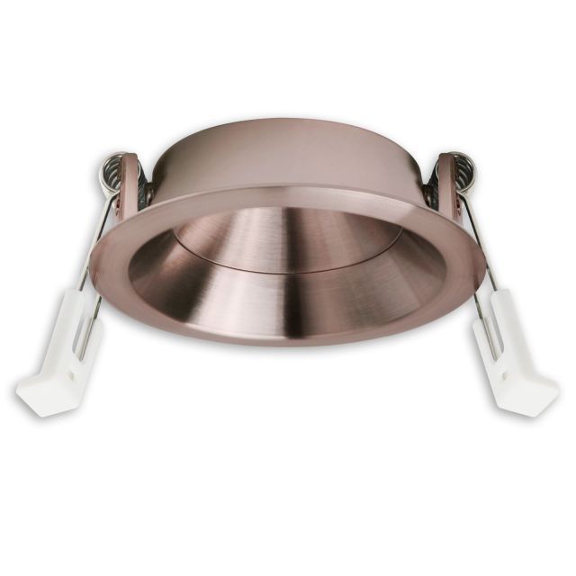 Installation frame for recessed spotlight Back68 & LED module SYS-GU10, swiveling, rose gold