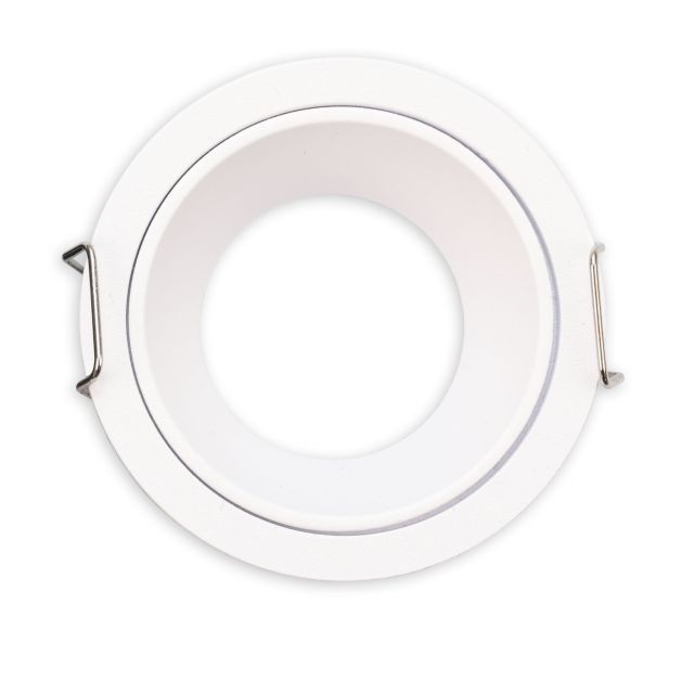 Einbaurahmen für MR11/GU10 Mini Spots, rund, weiß