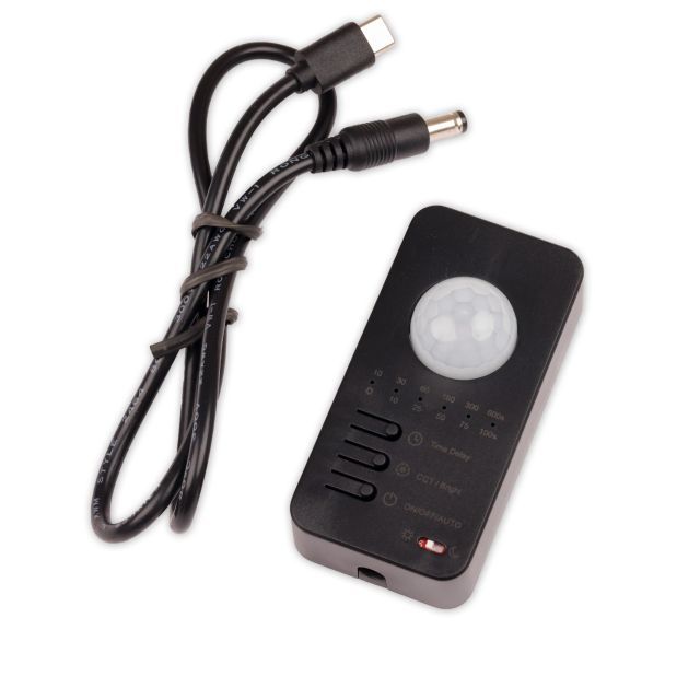 Sys-Pro régulateur de lumière constante + capteur de mouvem. PIR, télécom. radio USB-C pour SC/ CCT