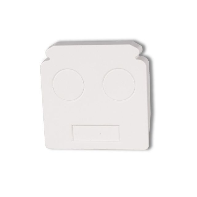 Embout de finition pour luminaire linéaire FastFix LED R + R PRO support de poutre