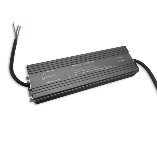 LED Trafo 24V/DC, 400W, kompakt, IP67, SELV