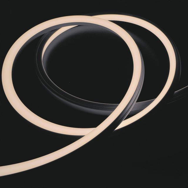 LED NEON930 flex stripe Twist+Bend B16H16, 24V DC, 10W, IP67, 2700K, 5m, 140 LEDs/m, incl. clips