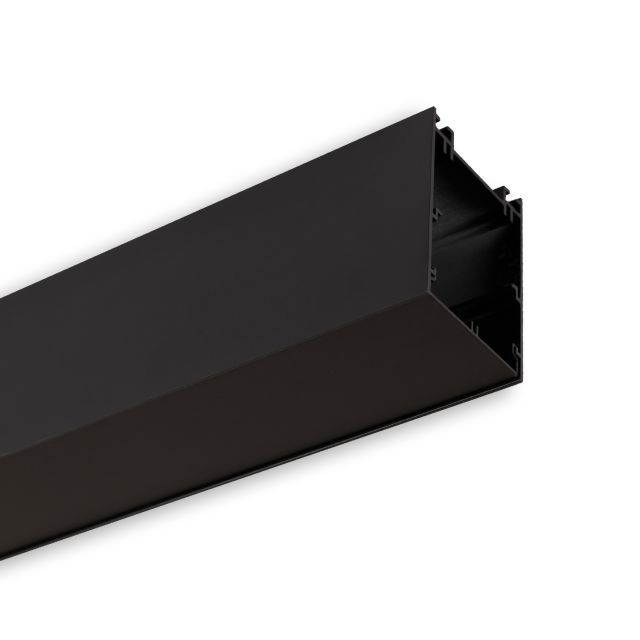 LINKLINE50 Blindbalken, 60cm, schwarz, durchverdrahtet, inkl. blickdichtem Cover, ohne Endkappen