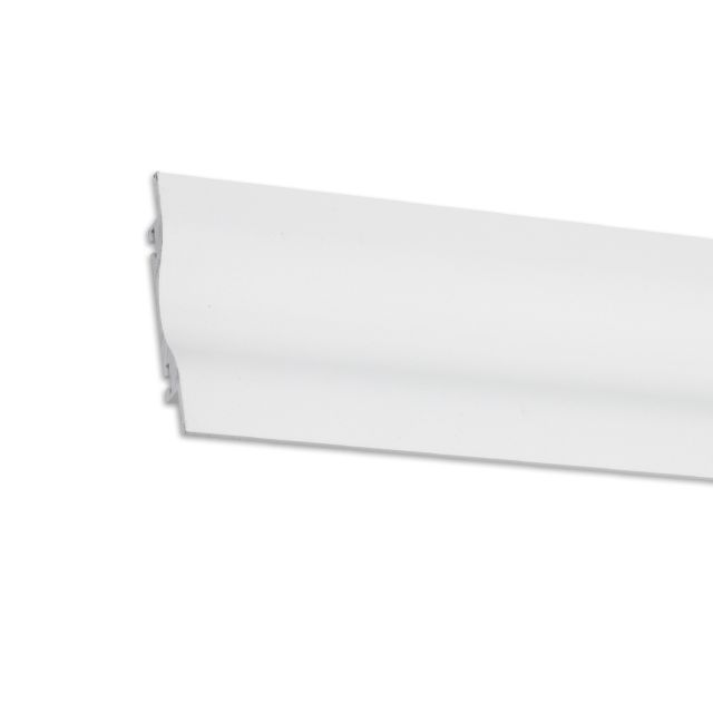 Profilé mural Versa8 plat Up&Down, blanc, 200 cm