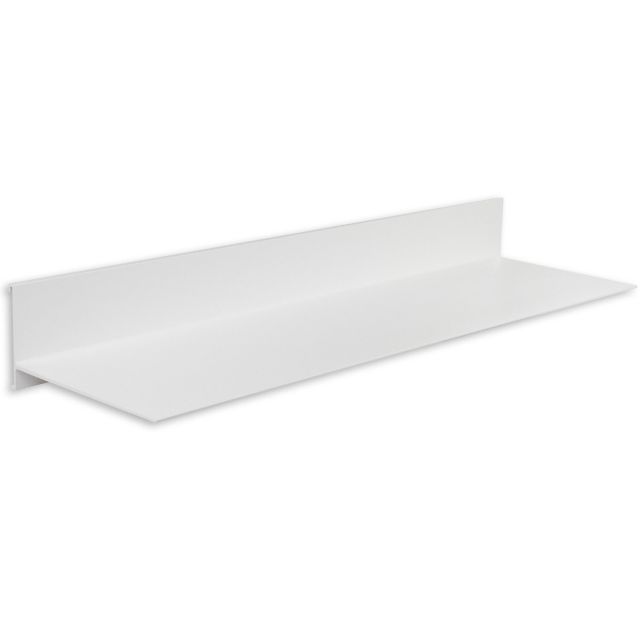 Potence d'étagère 170 pour profilés muraux Versa, charge admissible 45 kg, aluminium, blanc, 122 cm