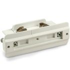 3-PH Classic linear connector current-carrying, white