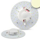 Modulo di conversione LED 160mm, 14W, bianco caldo, con magnete fisso e sensore di movimento HF