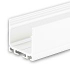 LED Surface mounted profile SURF20 aluminum powder coated white RAL 9010, 200cm